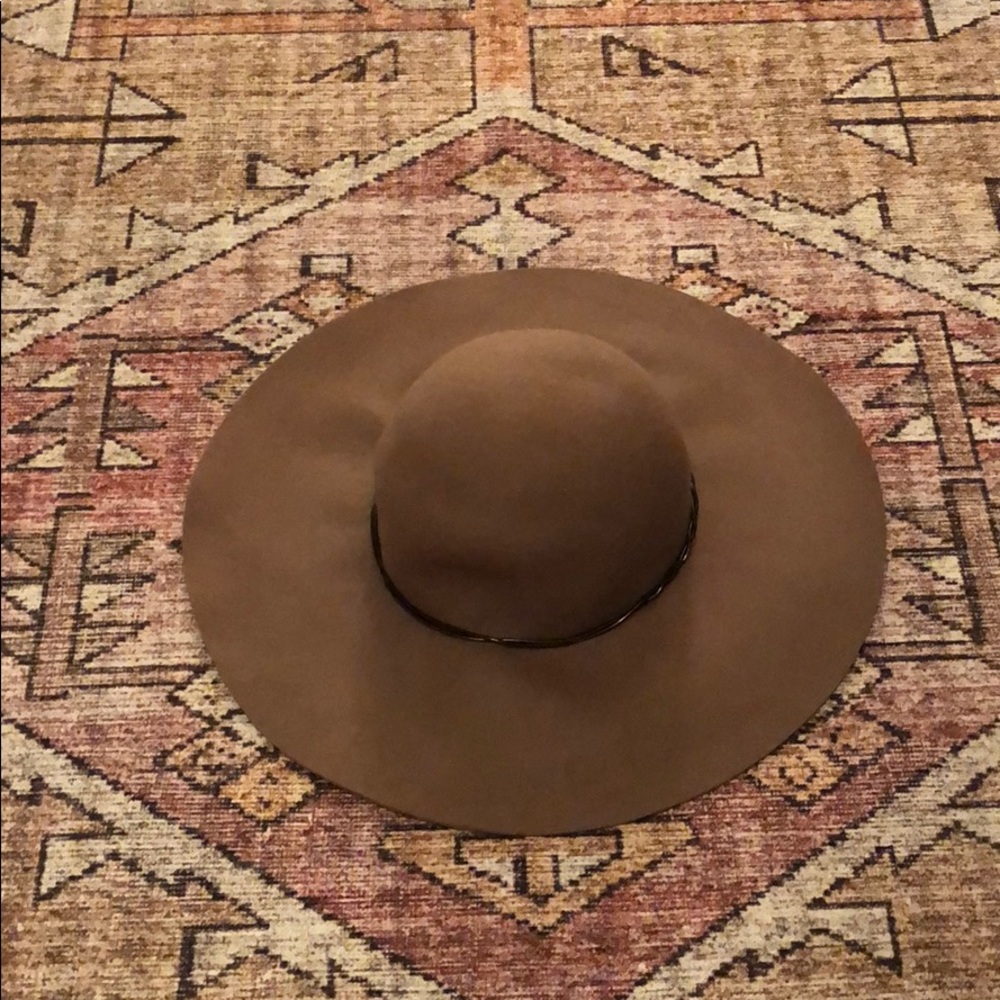 Brown Wool Hat